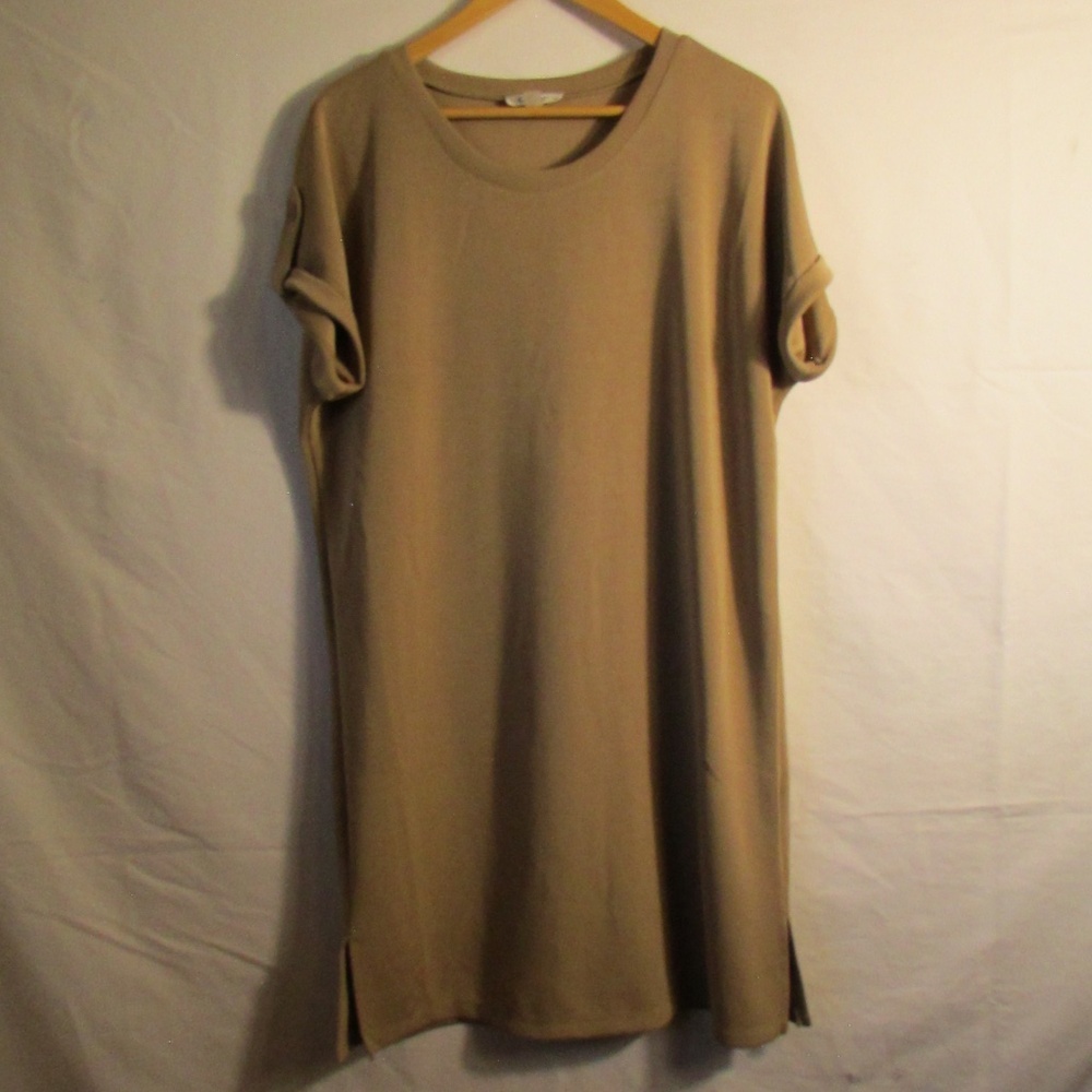 Cable & Gauge Lux midi T-shirt Dress - Picture 3 of 5